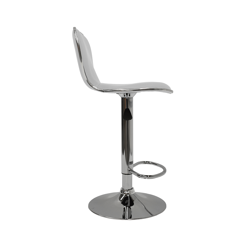 BANCO ALTURA AJUSTABLE CON RESPALDO MODELO 501S COLOR BLANCO | 252-501S-B