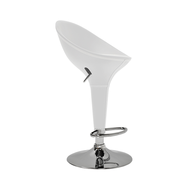 BANCO ALTURA AJUSTABLE CON RESPALDO MODELO 502S COLOR BLANCO | 252-502S-B