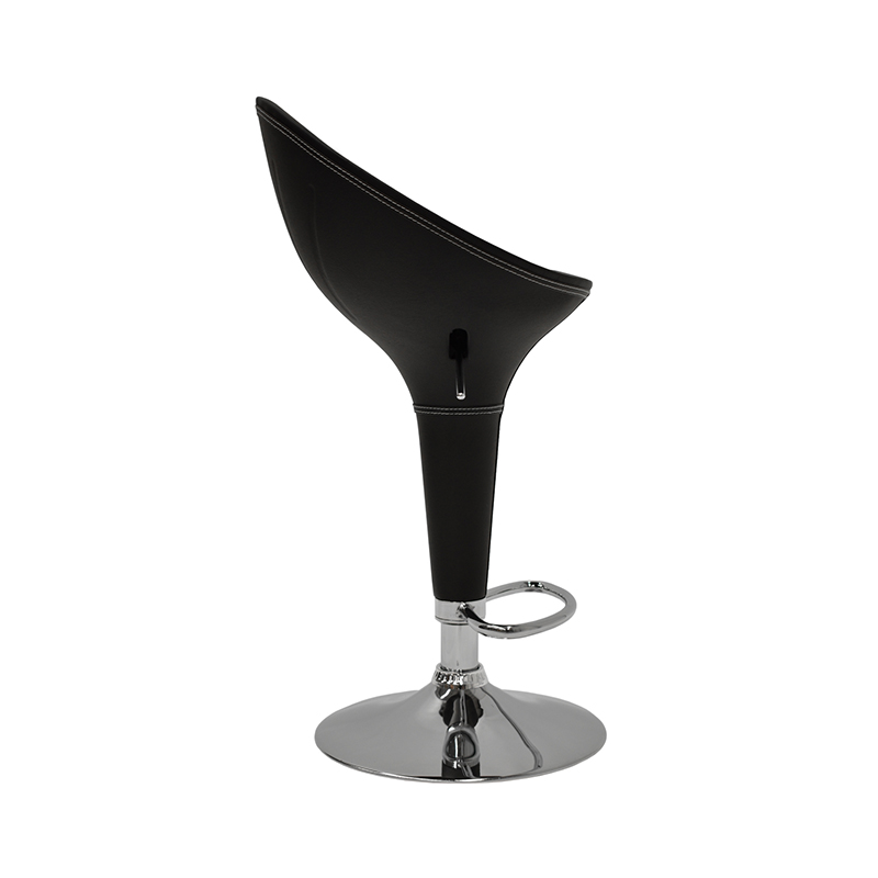 BANCO ALTURA AJUSTABLE CON RESPALDO MODELO 502S COLOR NEGRO | 252-502S-N