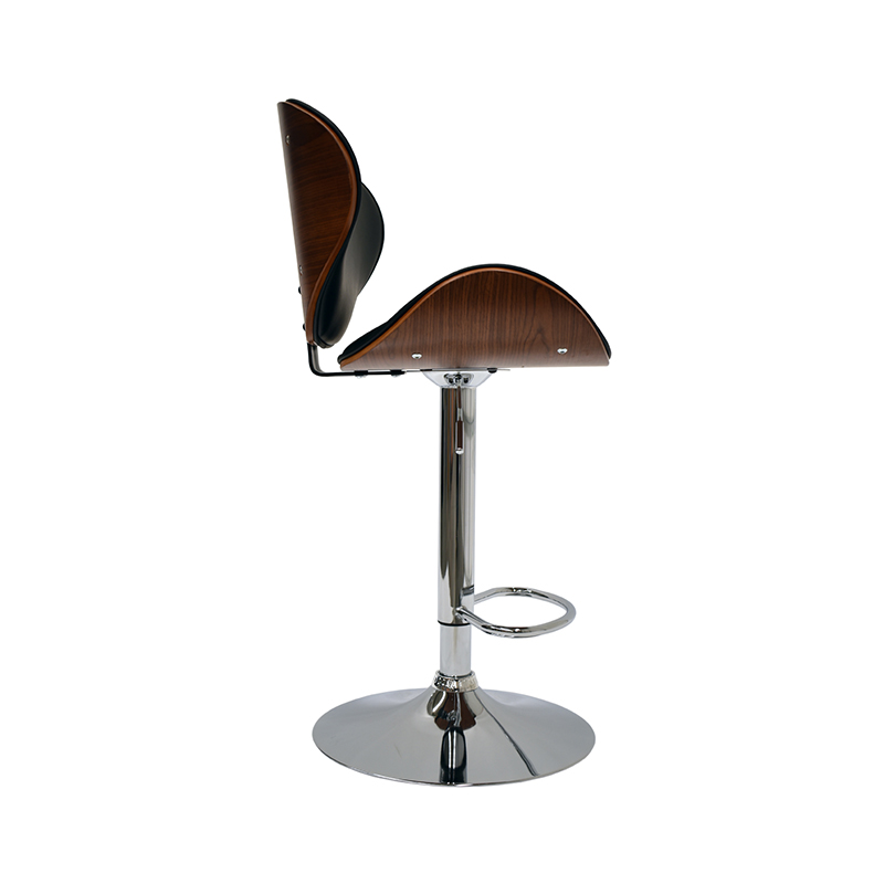 BANCO ALTURA AJUSTABLE CON RESPALDO MODELO 504D COLOR NEGRO | 252-504D-N