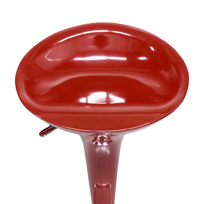 BANCO ALTURA AJUSTABLE MODELO 402F COLOR ROJO | 252-402F-R