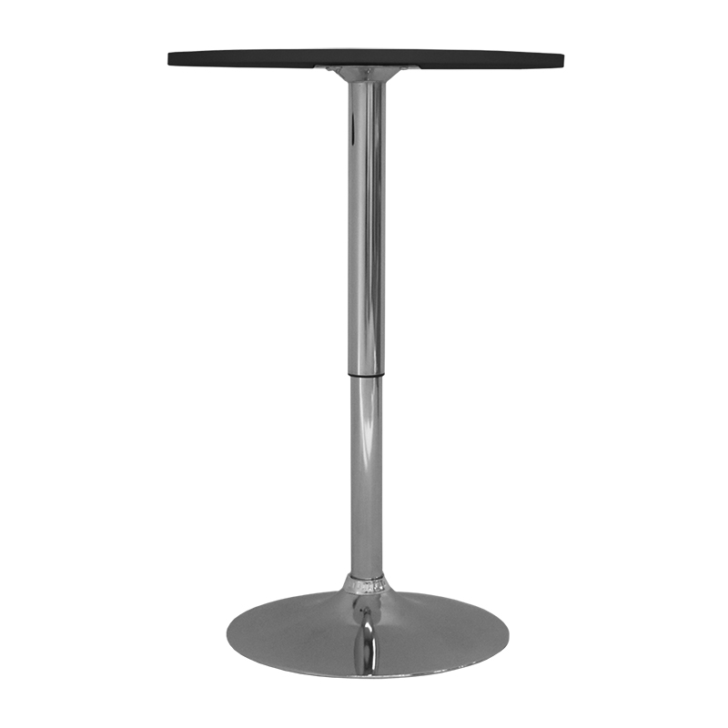 MESA BAJA CIRCULAR MODELO 204D COLOR NEGRO | 251-204D-N