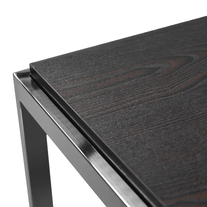 MESA RECTANGULAR MODELO 304D-B COLOR NEGRO | 251-304D-B