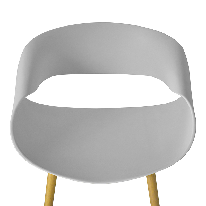 SILLA CON DESCANSABRAZOS MODELO 708P COLOR BLANCO | 252-708P-B