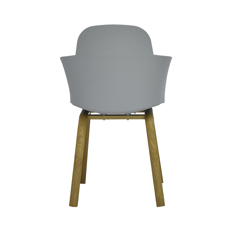 SILLA CON DESCANSABRAZOS MODELO 812P G COLOR GRIS | 252-812P-G