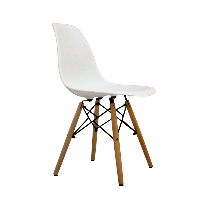 SILLA CON RESPALDO MODELO 705P COLOR BLANCO | 252-705P-B