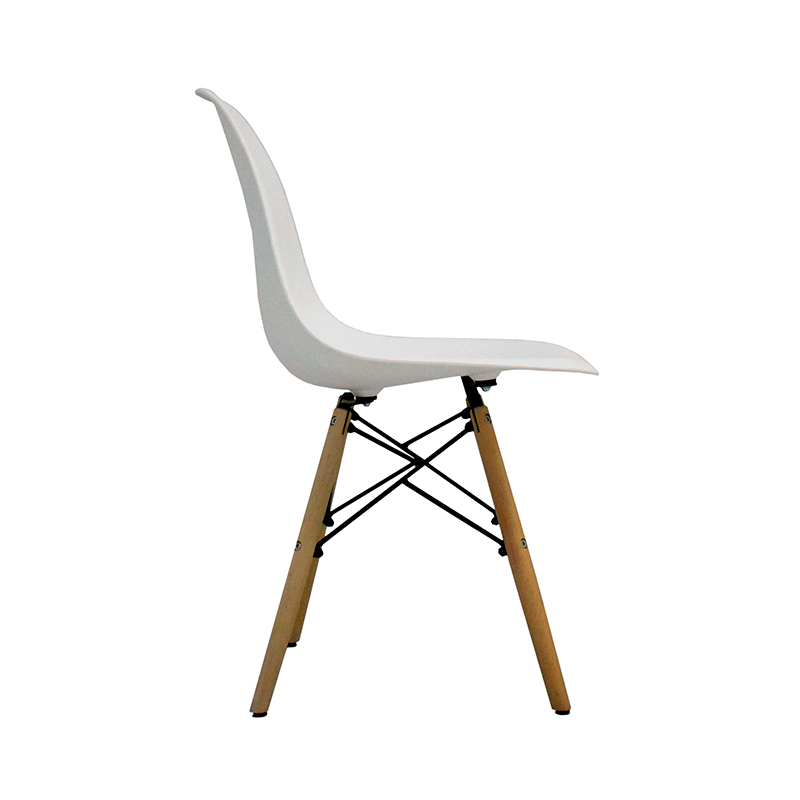 SILLA CON RESPALDO MODELO 705P COLOR BLANCO | 252-705P-B