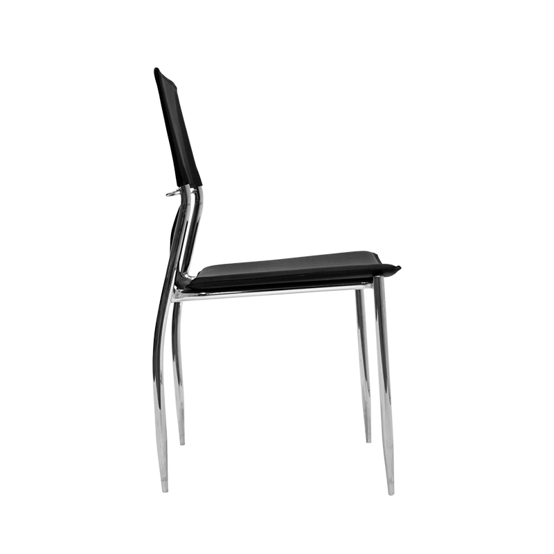SILLA CON RESPALDO MODELO 815S N COLOR NEGRO | 252-815S-N