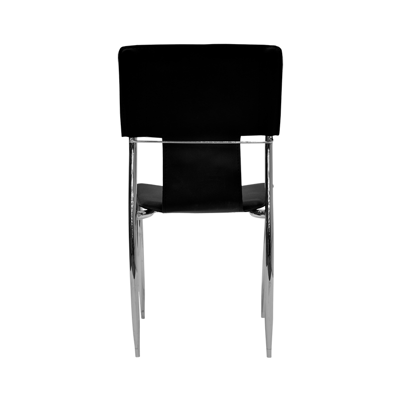 SILLA CON RESPALDO MODELO 815S N COLOR NEGRO | 252-815S-N