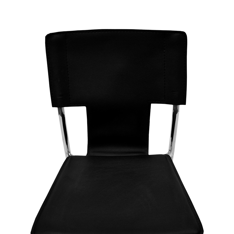 SILLA CON RESPALDO MODELO 815S N COLOR NEGRO | 252-815S-N