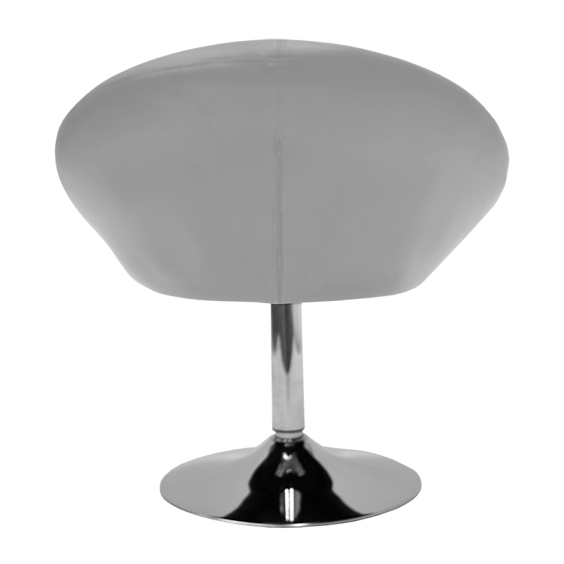 SILLÓN INDIVIDUAL CIRCULAR MODELO 901S B COLOR BLANCO | 253-901S-B