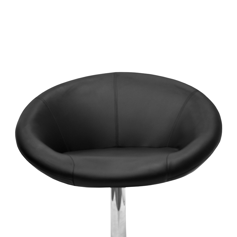 SILLÓN INDIVIDUAL CIRCULAR MODELO 901S N COLOR NEGRO | 253-901S-N