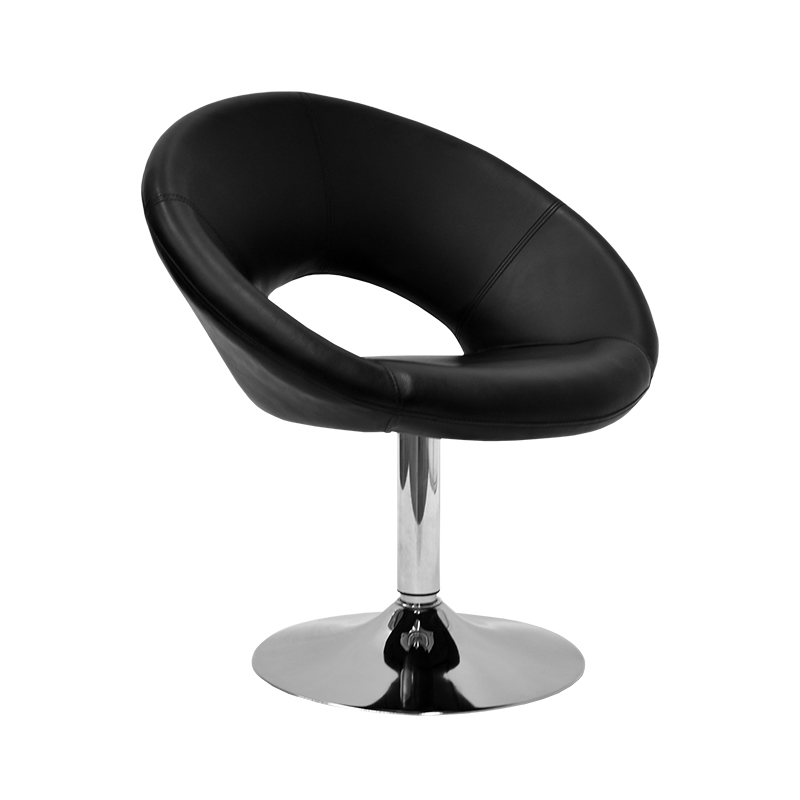 SILLÓN INDIVIDUAL CIRCULAR MODELO 902S N COLOR NEGRO | 253-902S-N