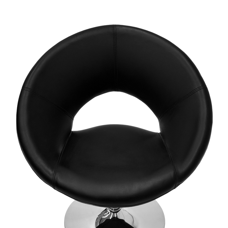 SILLÓN INDIVIDUAL CIRCULAR MODELO 902S N COLOR NEGRO | 253-902S-N