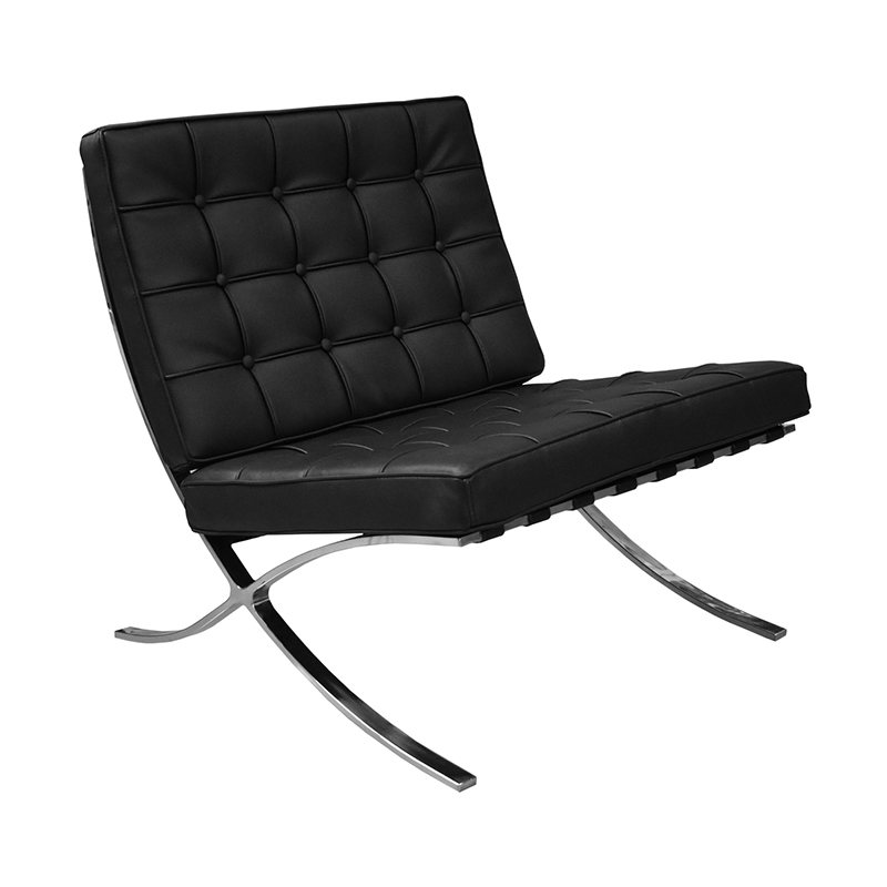 SILLÓN INDIVIDUAL MODELO 906S N COLOR NEGRO | 253-906S-N