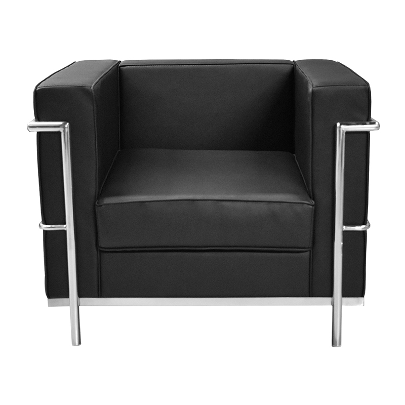 SILLÓN INDIVIDUAL MODELO 907S N COLOR NEGRO | 253-907S-N