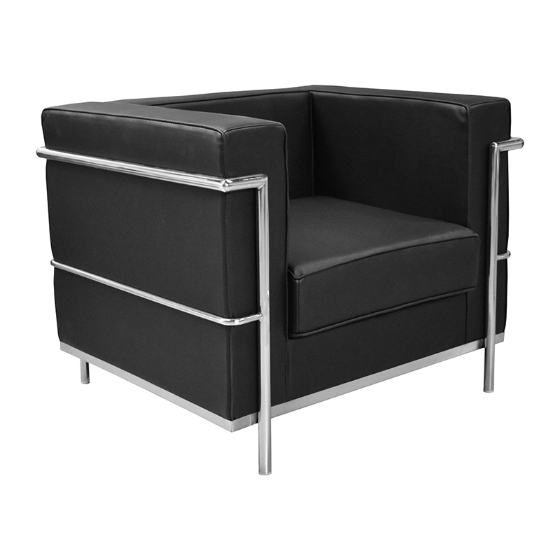 SILLÓN INDIVIDUAL MODELO 907S N COLOR NEGRO | 253-907S-N