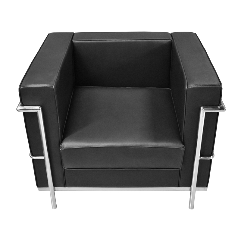 SILLÓN INDIVIDUAL MODELO 907S N COLOR NEGRO | 253-907S-N