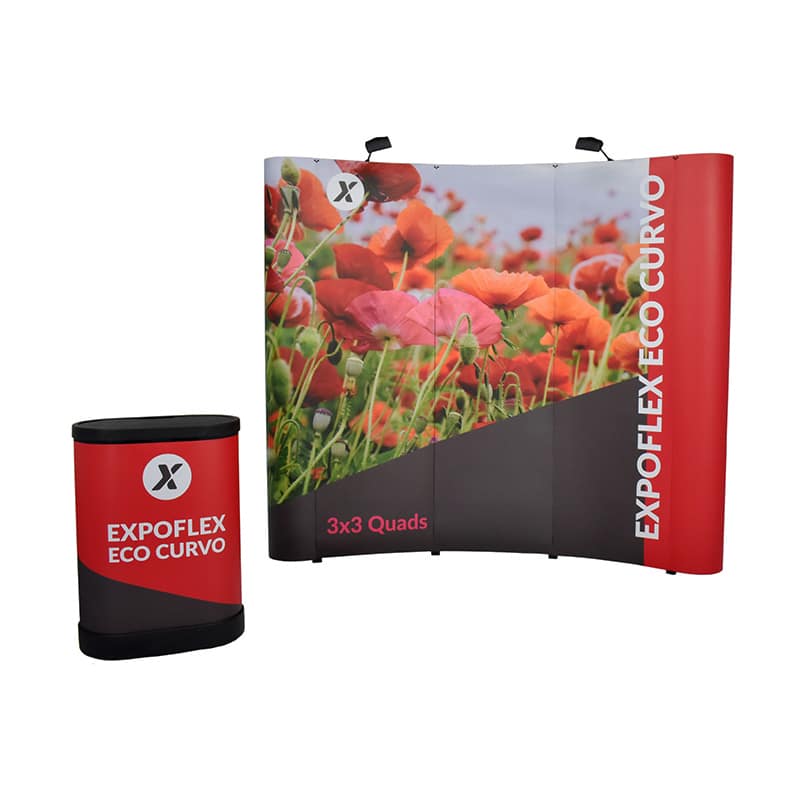 EXPOFLEX ALUMINIO MODELO ECO CURVO 250 X 227 CM. | 161-250