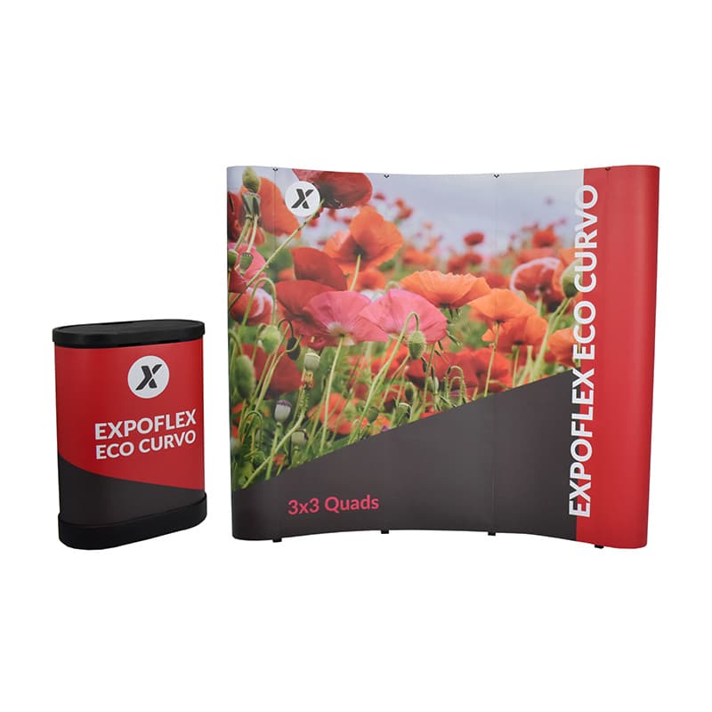 EXPOFLEX ALUMINIO MODELO ECO CURVO 250 X 227 CM. | 161-250