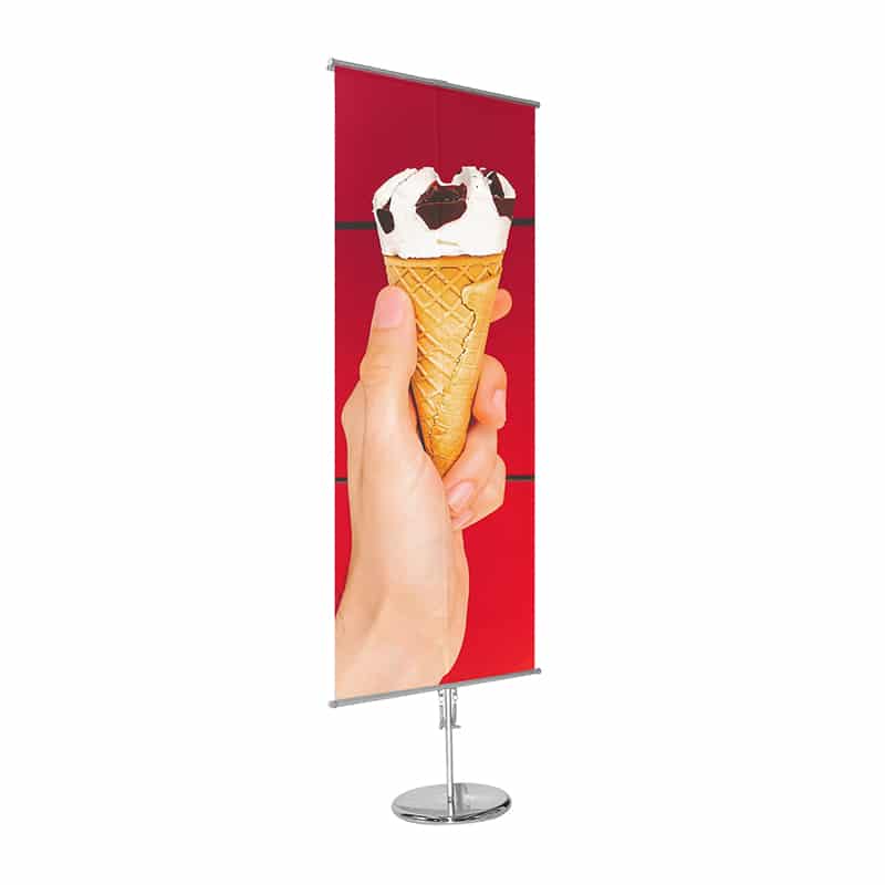 GRAPHICSTAND MODELO BASE REDONDA 60 X 160 CM. | 119-G060A