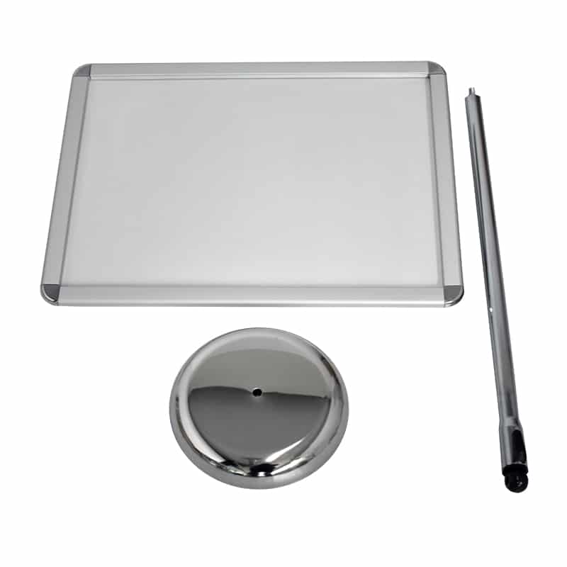 POP ATRIL ALUMINIO MODELO A2 42 X 60 CM. | 133-A2